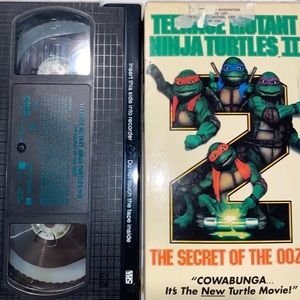Ninja Turtles 2 VHS